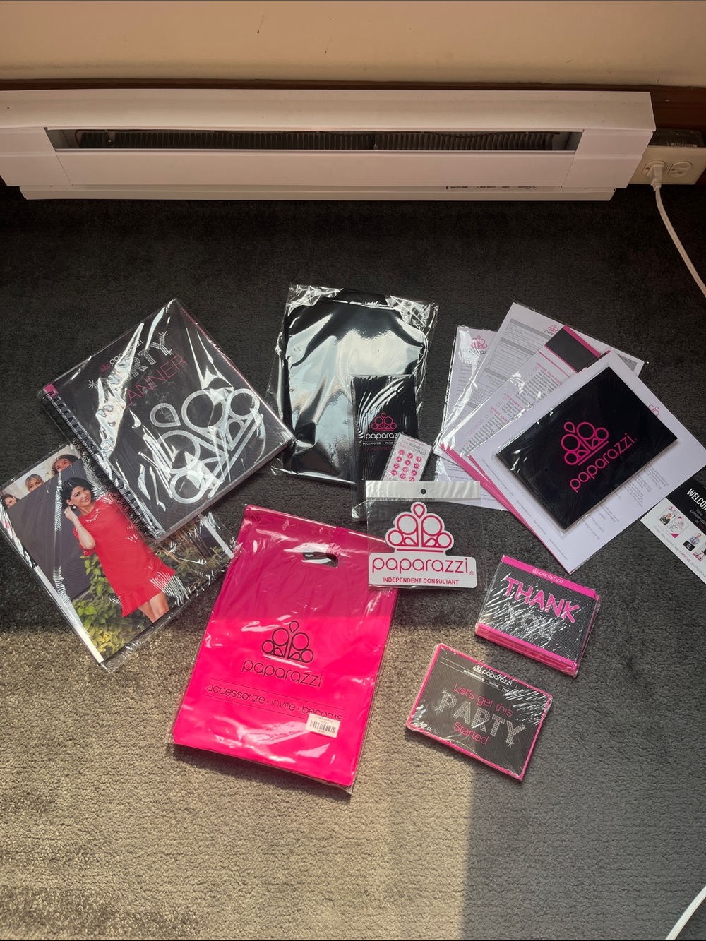 paparazzi Promotional Package bags, cards, boxes, planner, decal and more new